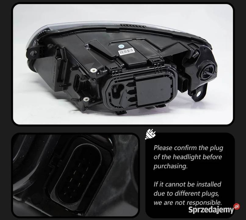 NOWE lampy przednie lampa przód Audi A6 C6 2004 Bełchatów