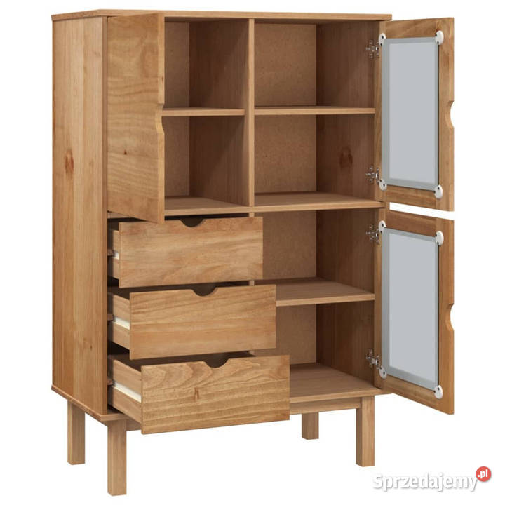 Szafka OTTA 85x43x125 lita sosna WM351306 Warszawa