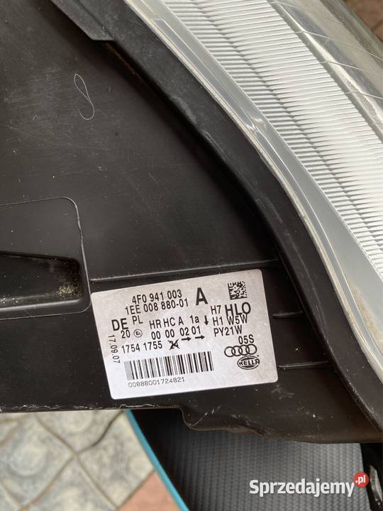 Lampy Audi A6 C6 HELLA Leszczawa Górna
