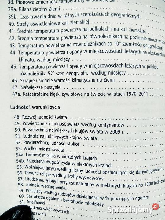 Świat w liczbach 2012 dane statystyczne książki mazowieckie Warszawa