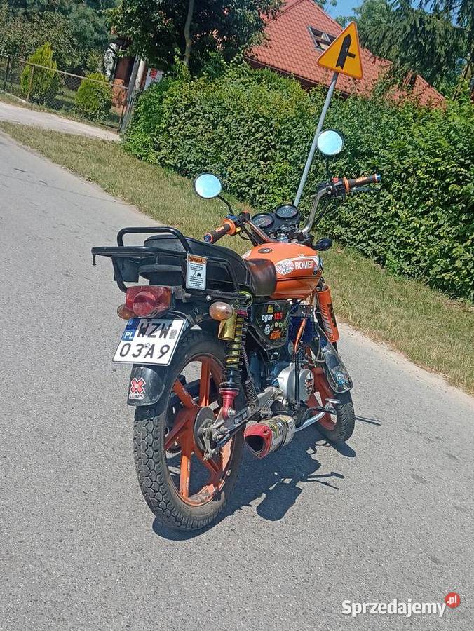 Romet ogar 125 nieuszkodzony mazowieckie Lucimia