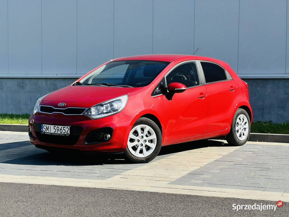 Kia Rio 12 benz LED Gwarancja III 2011 Mikołów