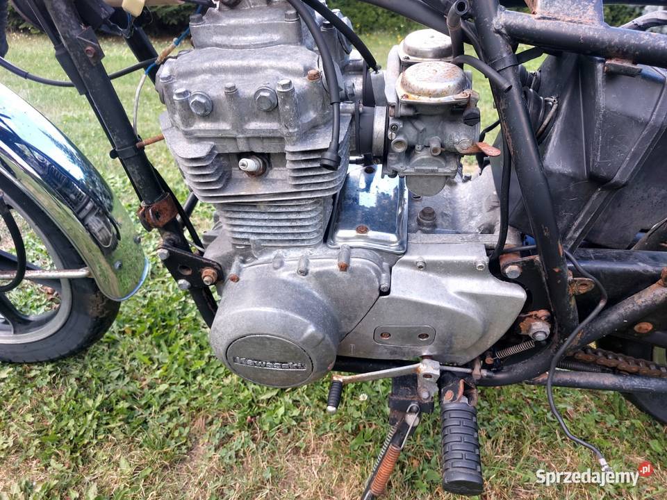 Kawasaki Z400 silnik gaźniki części Bobber Sieciechów sprzedam