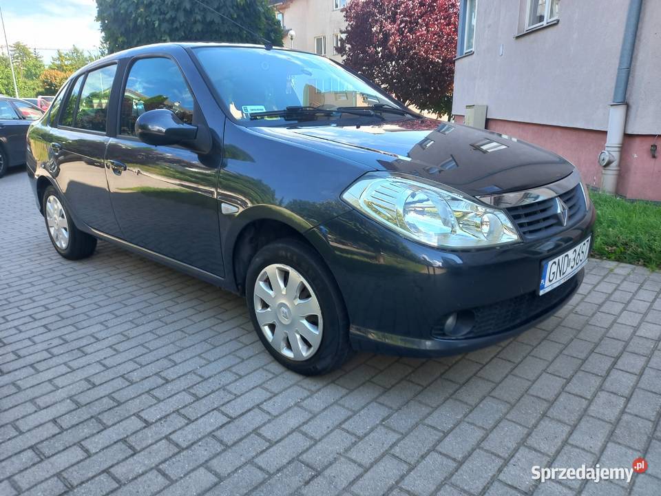 Renault Thalia 2010r 12 16v benz gaz lpg opłaty Gdańsk sprzedam