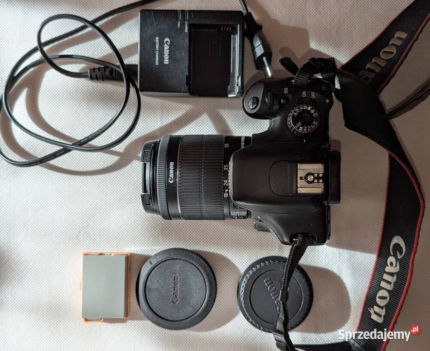 Canon EOS 550D z obiektywem 1855mm IS ładowarka Warszawa