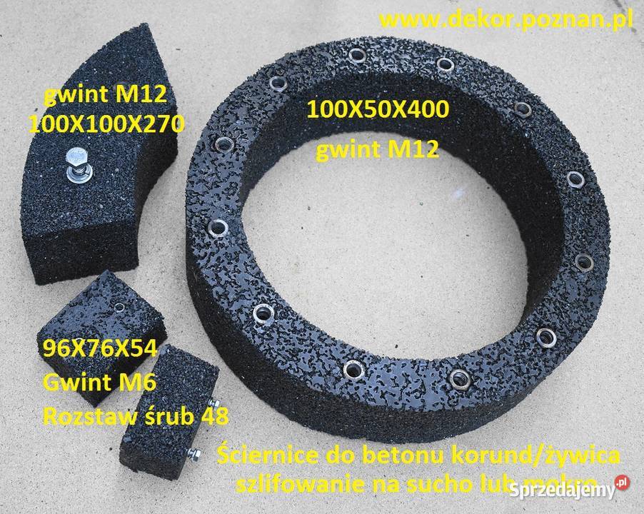 Szlifowanie betonu kamień pierścieniowy wielkopolskie Poznań