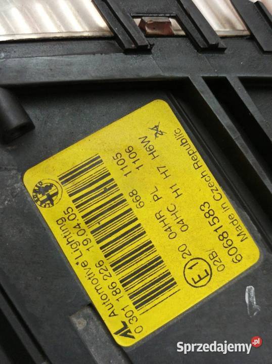 LAMPA PRZÓD PRAWA EU 0301186226 Alfa Romeo GT I świętokrzyskie