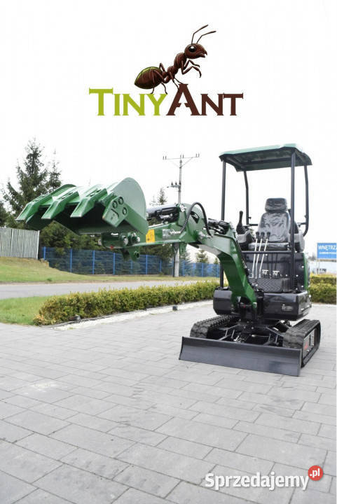 gąsienicowa Inna Minikoparka TinyAnt KP12D 1200 Śrem