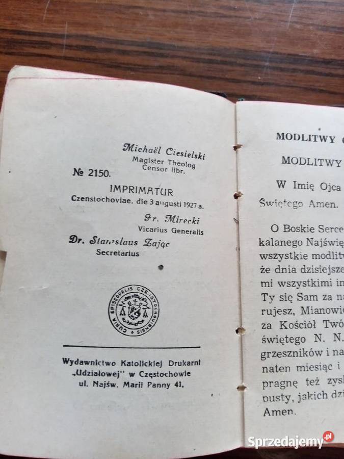 Stare książeczki do nabożeństwa