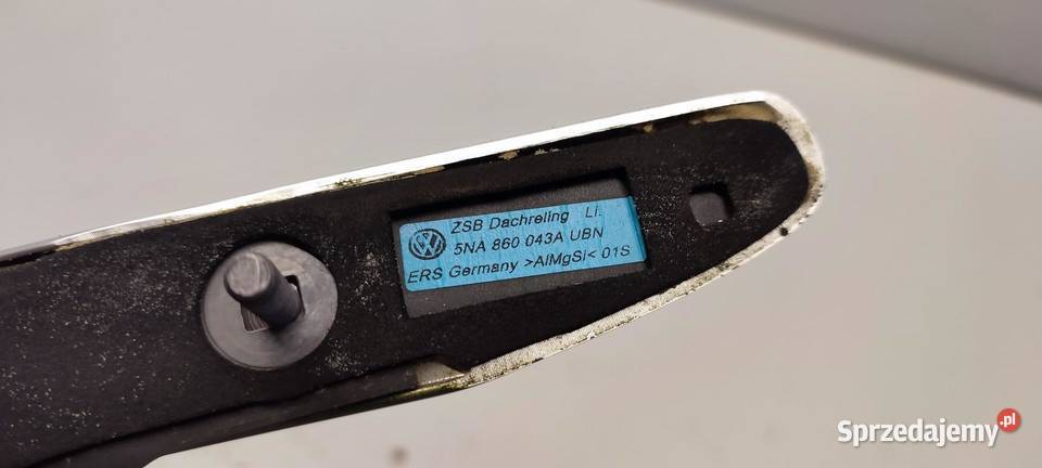 VW TIGUAN II RELIGI DACHOWE KOMPLET 5NA860043A