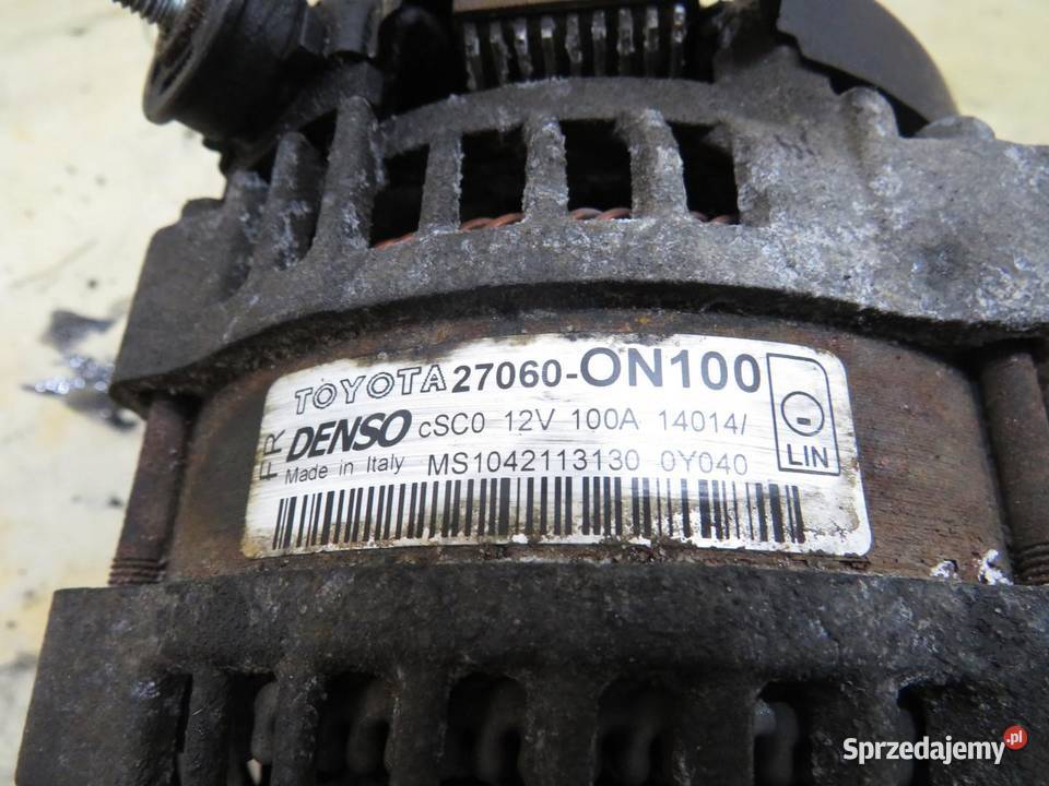 ALTERNATOR AURIS II 14 D4D 27060ON100 sprzedam