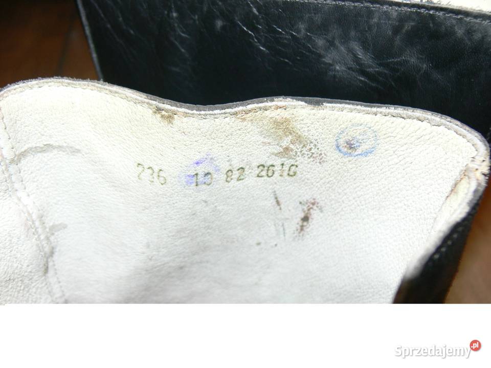 Buty skórzane skutery letnie MO ZOMO ORMO Militaria Antyki, Sztuka, Kolekcje Tomaszów Mazowiecki
