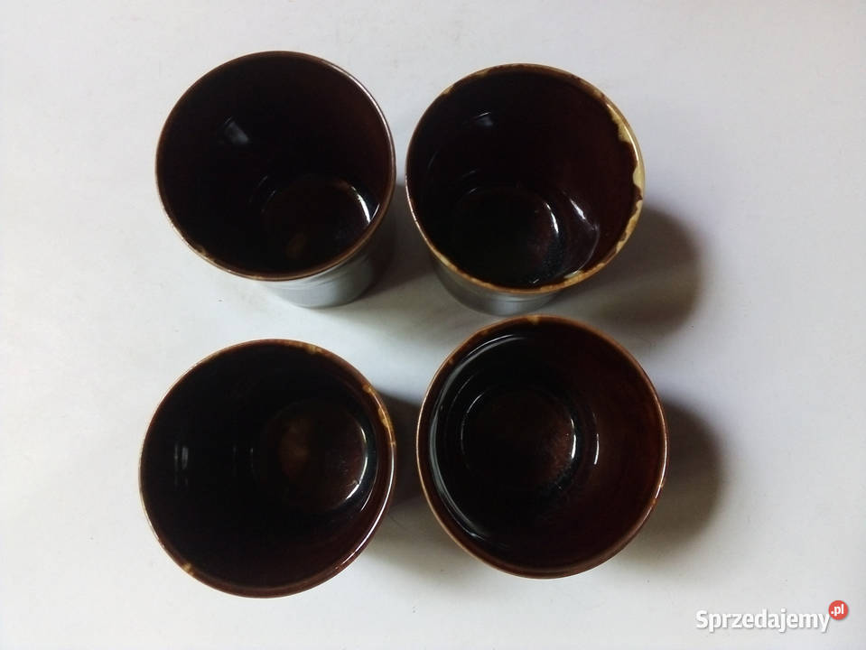 4 kubki PSP Mirostowice vintage PRL