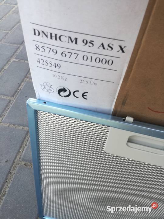 NOWY OKAP ŚCIENNY MOCNY WYDAJNOŚĆ WYWIEWU 550 Ostrów Wielkopolski