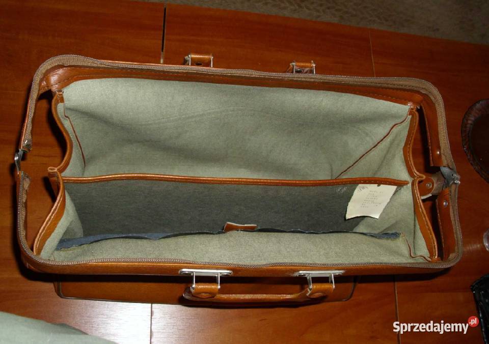 Unikat 40letnia nieużywana teczka męska z czasów śląskie Preczów