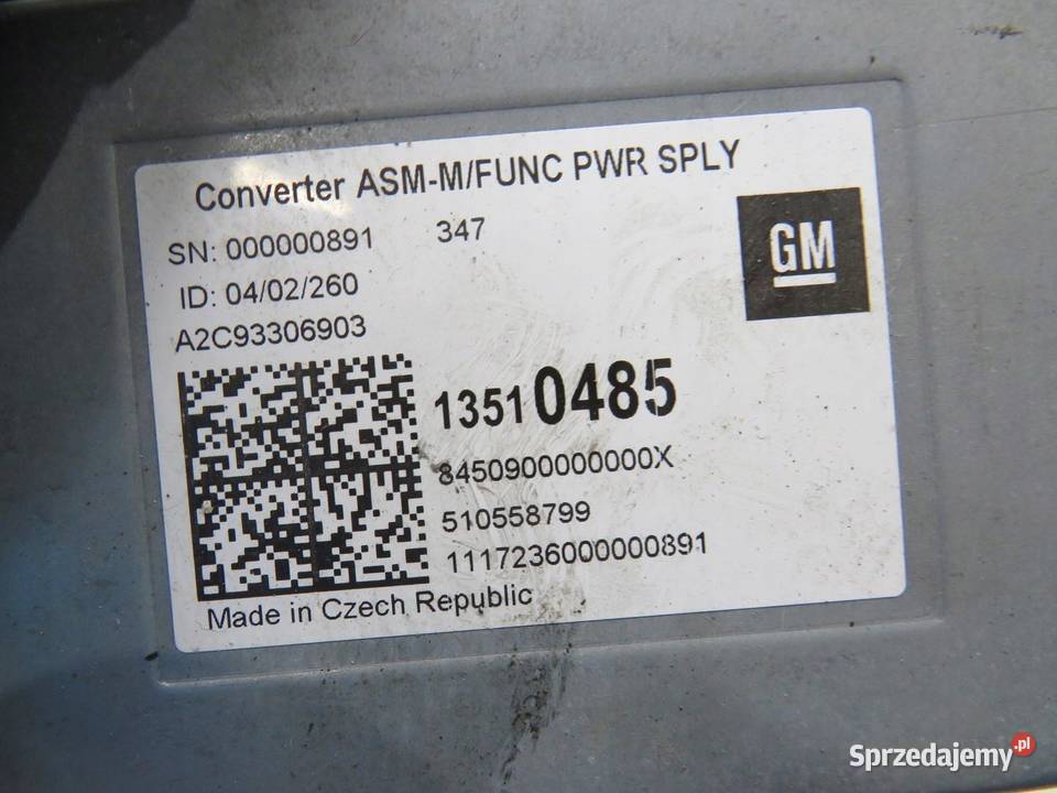 MODUŁ KEYLESS INSIGNIA B 13510485