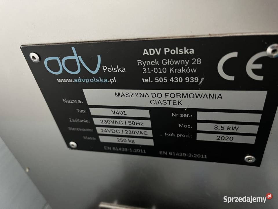 Maszyna do ciastek Wiśniowa