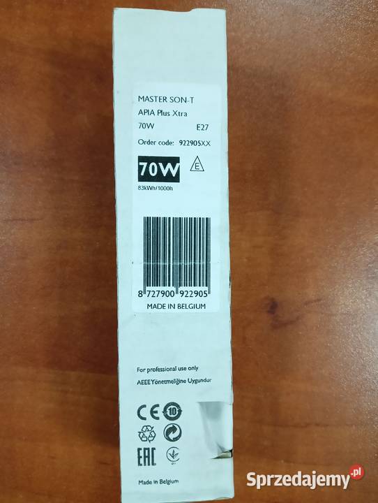 Philips MASTER SONT APIA Plus Xtra 70W E27 nowe Mysłowice sprzedam