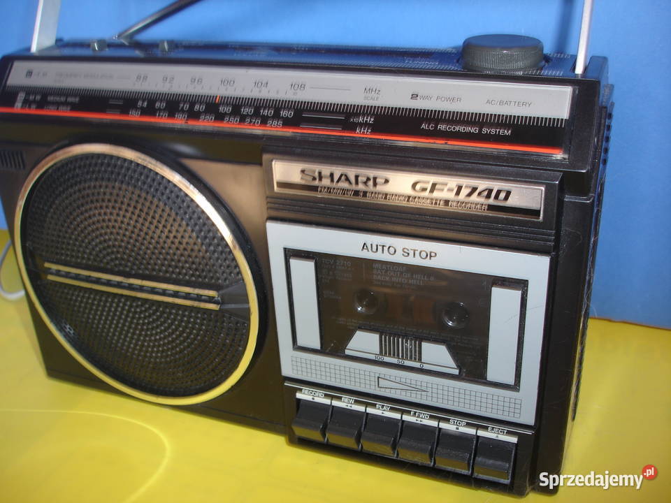 Radiomagnetofon SHARP GF-1740 Zielona Góra - Sprzedajemy.pl