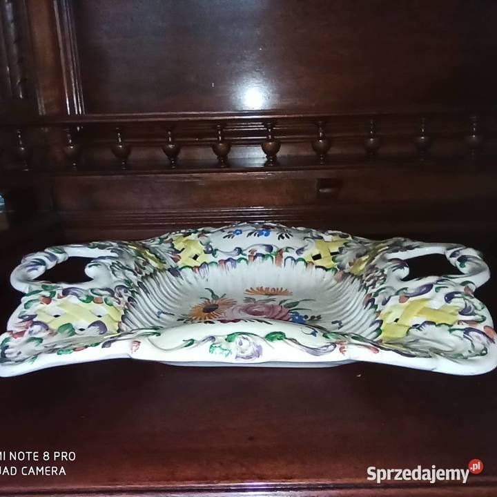 Bajeczna patera ręcznie malowana Made in Italy sprzedam
