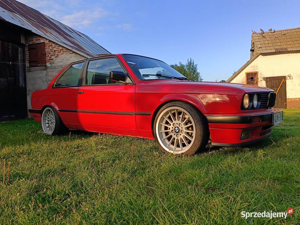 Bmw e30 2d coupe 20 r6 możliwa zamiana regulowane zawieszenie