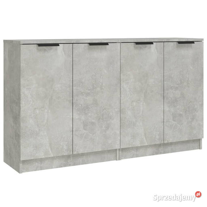 Szafki 2 szary beton 60x30x70 materiał Warszawa