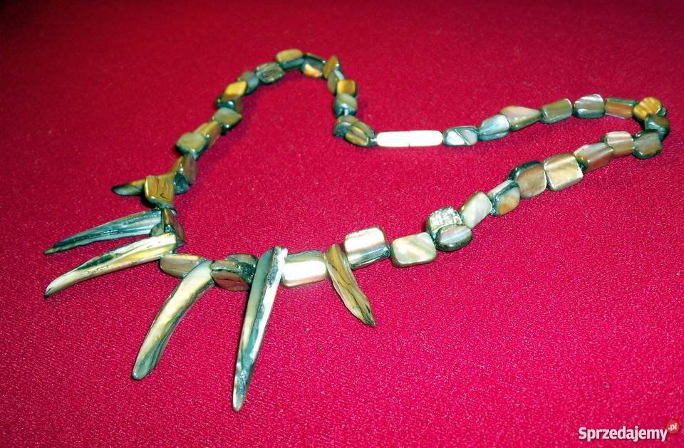 Śliczny oryginalny naszyjnik WILD AFRICA małopolskie Kraków sprzedam