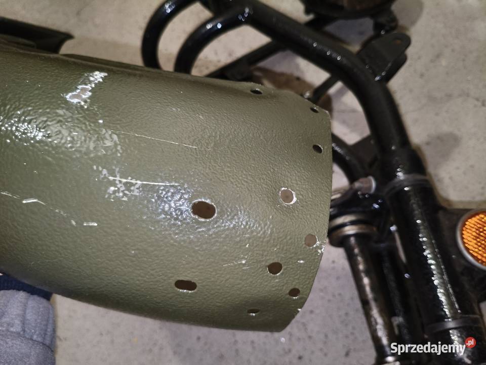 Przednie zawieszenie na wahaczu Dniepr MT Leszno