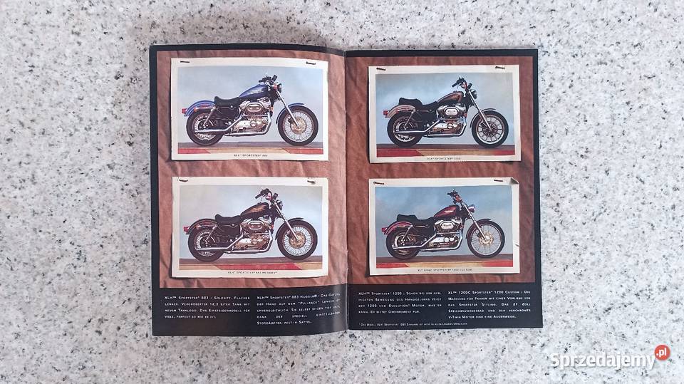 HARLEY DAVIDSON 1997 Program paleta modeli Bytom