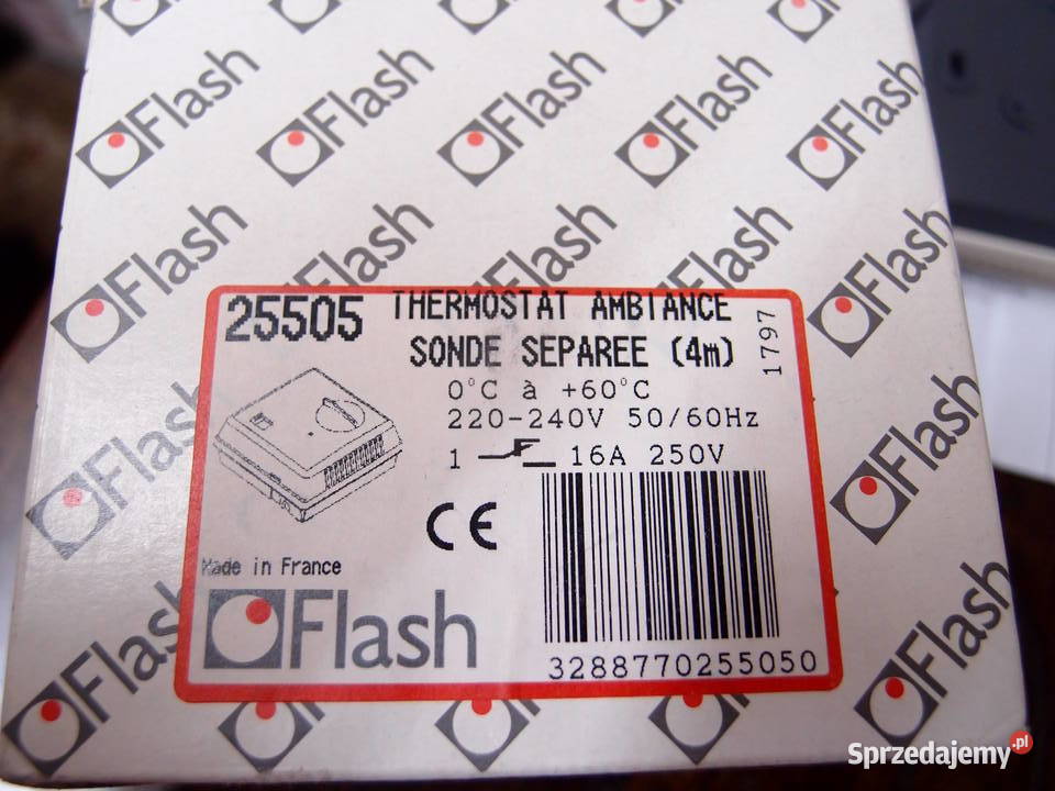 Termostat pokojowy elektroniczny Flash 1797 łódzkie Łódź
