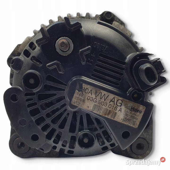 ALTERNATOR Audi A4 B7 20 TDI Valeo 03G903016A Motoryzacja Chełm