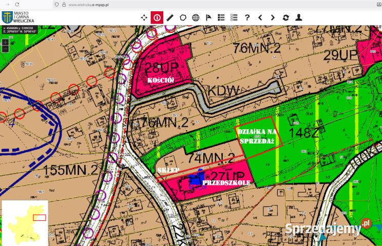 Działka Strumiany 1600m2