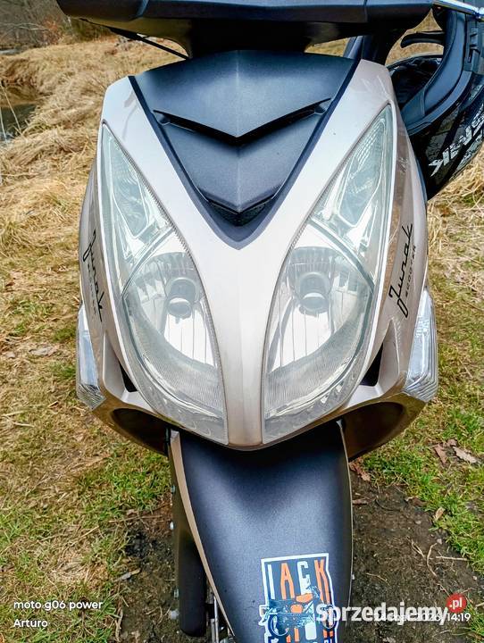 Na sprzedaż ładny zadbany doinwestowany skuter 50cm3 pomorskie Słupsk sprzedam