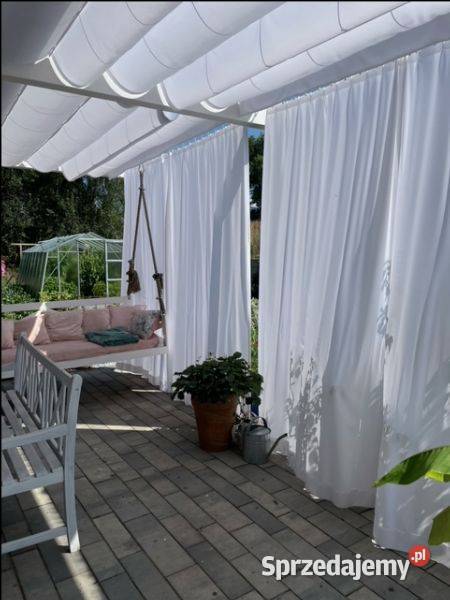Pergole tarasowe markizy rolety zasłony zew