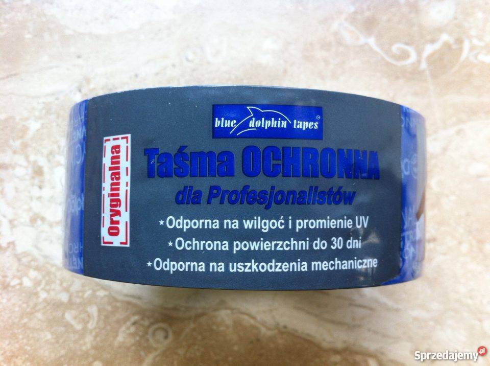 Taśma zewnętrzna Blue Dolphin PCV 48mmx50m
