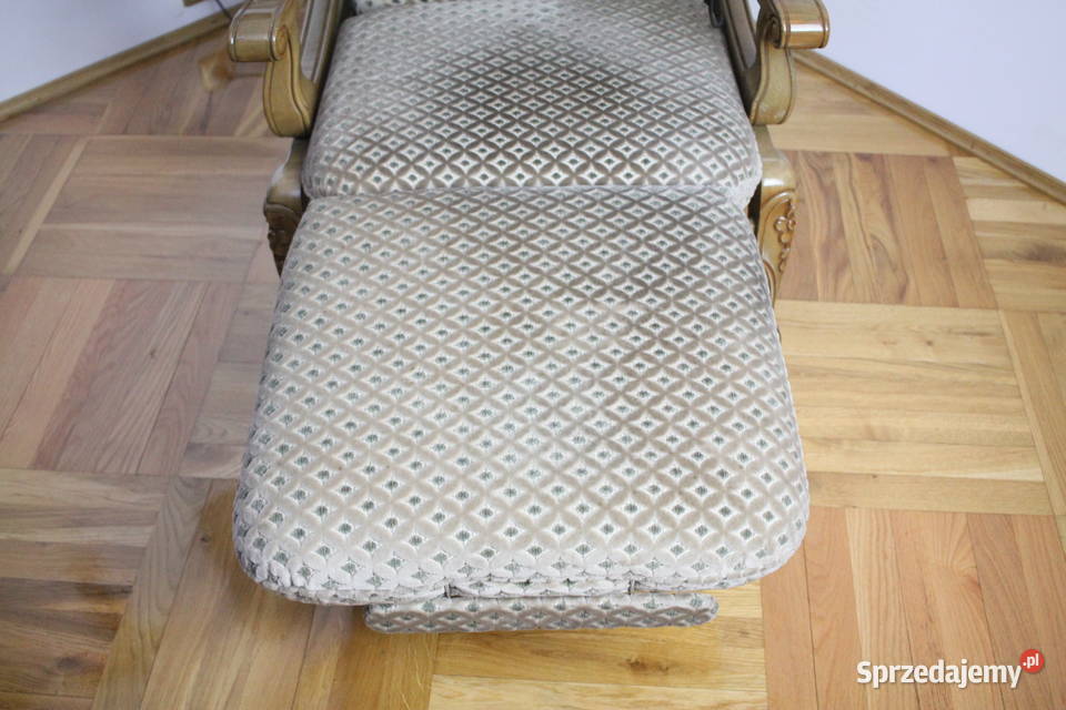 Fotel elektryczny klasyczny angielski 80cm