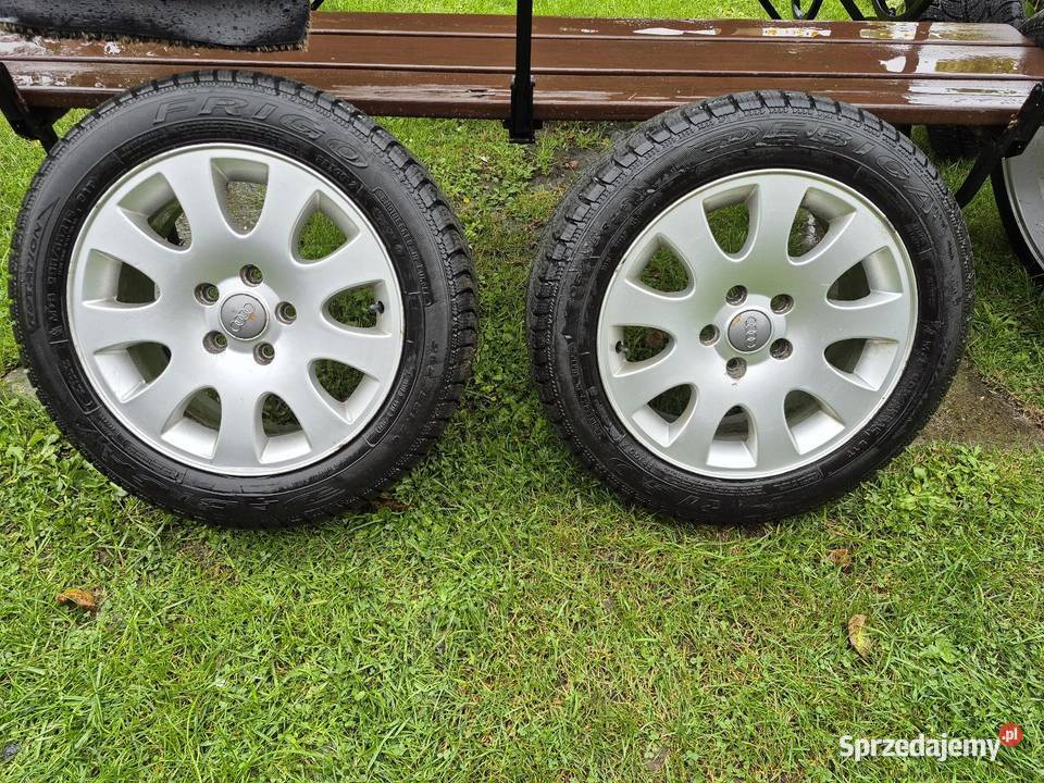 Felgi z nowymi oponami 5x112 r16 audi VW
