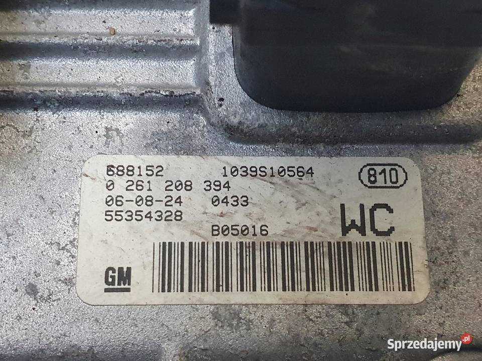 STEROWNIK SILNIKA Opel Tigra B 14 16V 0261208394 Chełm