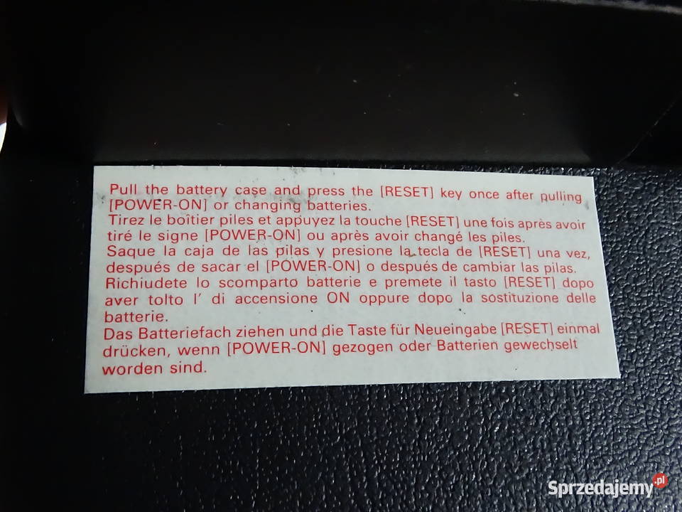 Retro Translator Elektroniczny 5 Języków Vintage sprzedam