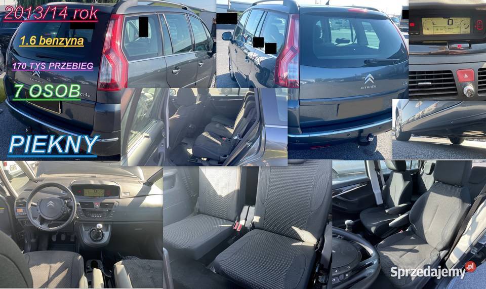 Citroen C4 Grand Picasso c4 grand Picasso 16 VTI wspomaganie kierownicy