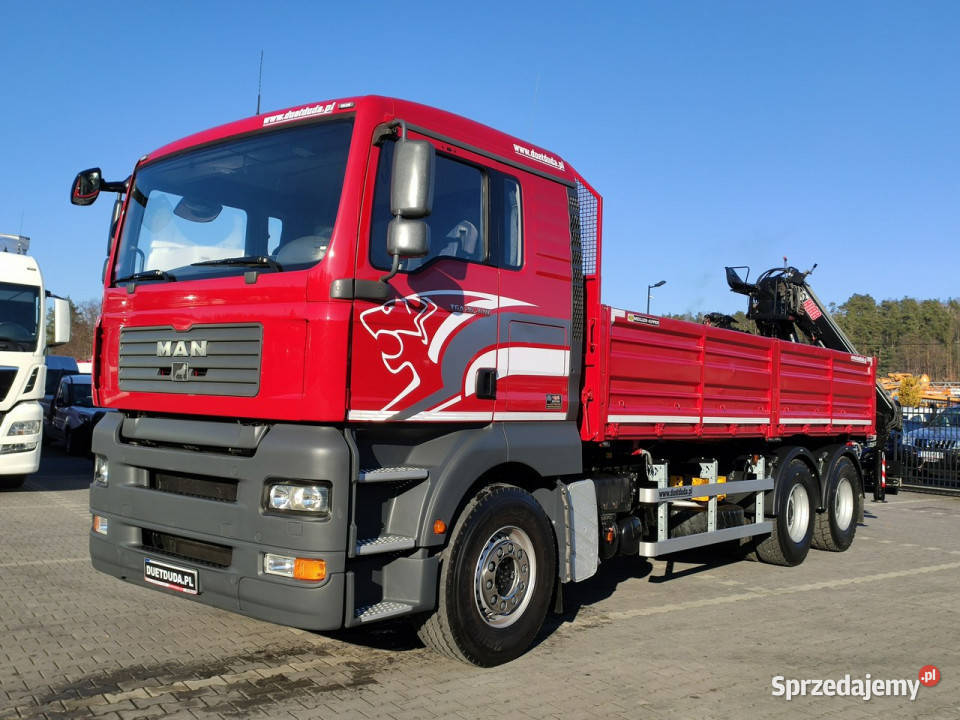 MAN Man 26440 6x4 HDS HIAB 166 B3 DUO Wywrotka Widełki
