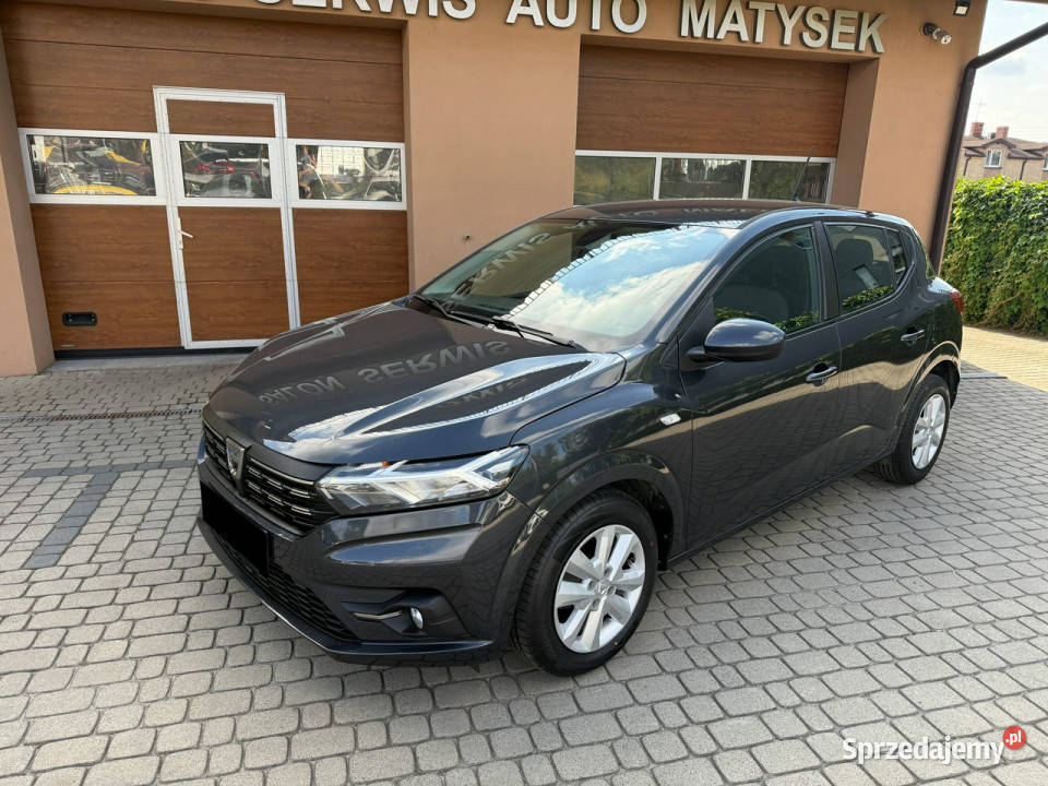 Dacia Sandero 10 SCe 66 Klima CarPlay III 2020 klimatyzacja Orzech