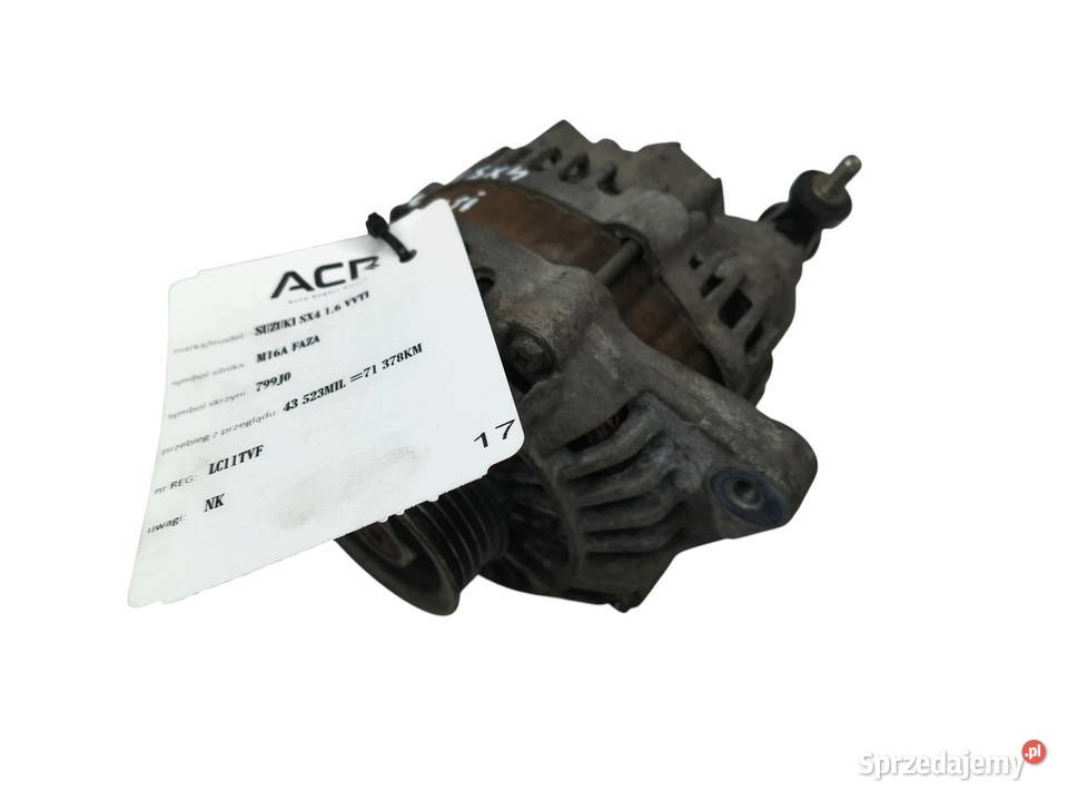 ALTERNATOR Suzuki SX4 16 VTi 3140055L01 osobowe Chełm