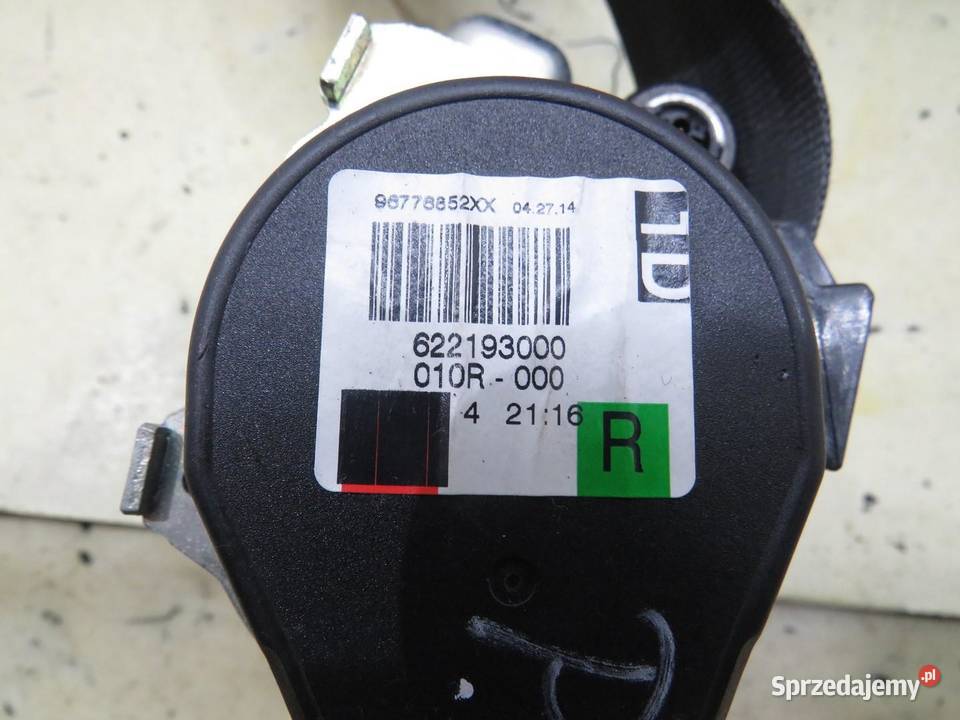 PAS BEZPIECZEŃSTWA PRAWY PRZÓD PEUGEOT 308 T9 lubelskie