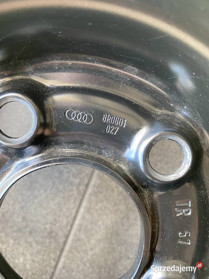 Koło zapasowe Audi Q5 8R numer części 8R0601027 Prudnik sprzedam