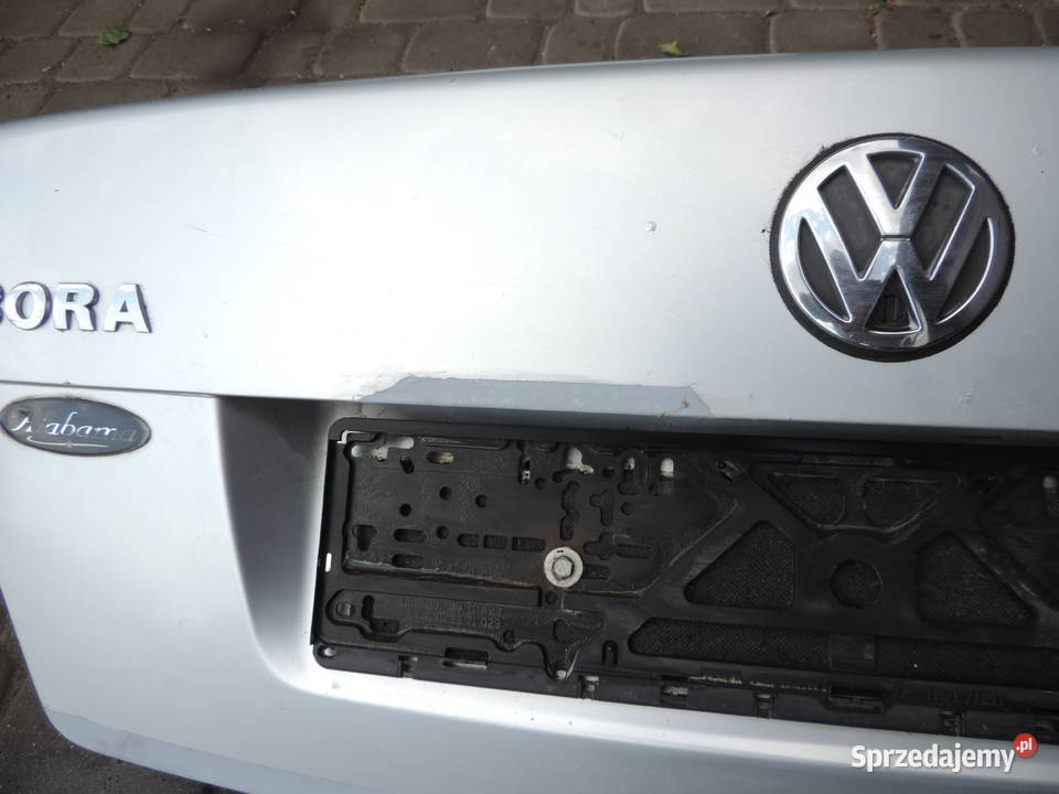 KLAPA TYŁ TYLNA BAGAŻNIKA VW BORA LA7W Klapy bagażnika Nowy Sącz
