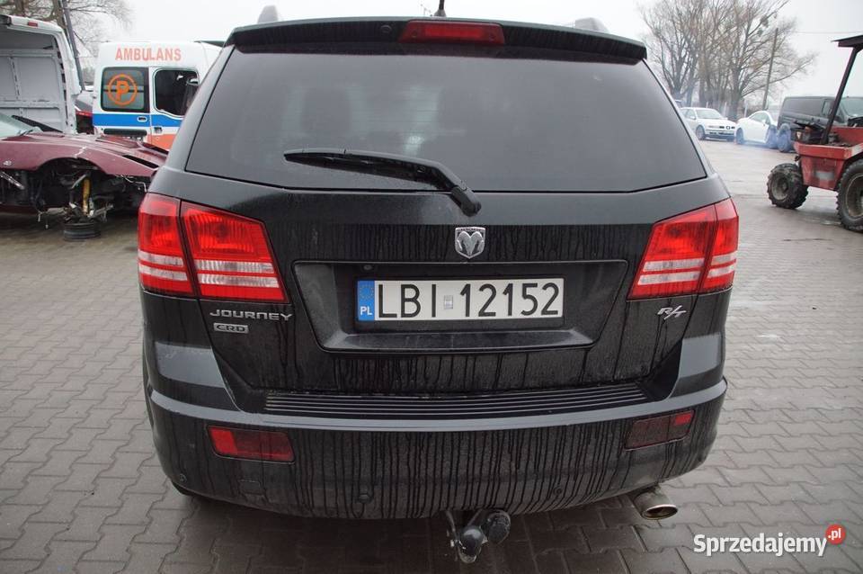 KLAPA DODGE JOURNEY TYŁ CZARNA KOMPLETNA Lipno