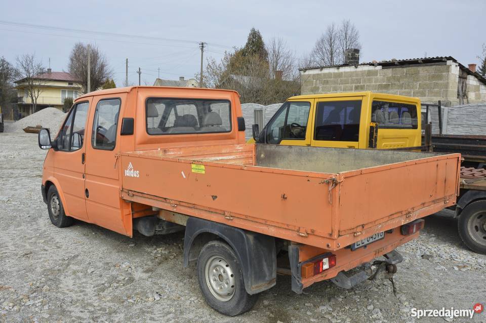 Ford Transit doka dubel kabina 6 os skrzynia Złoczew