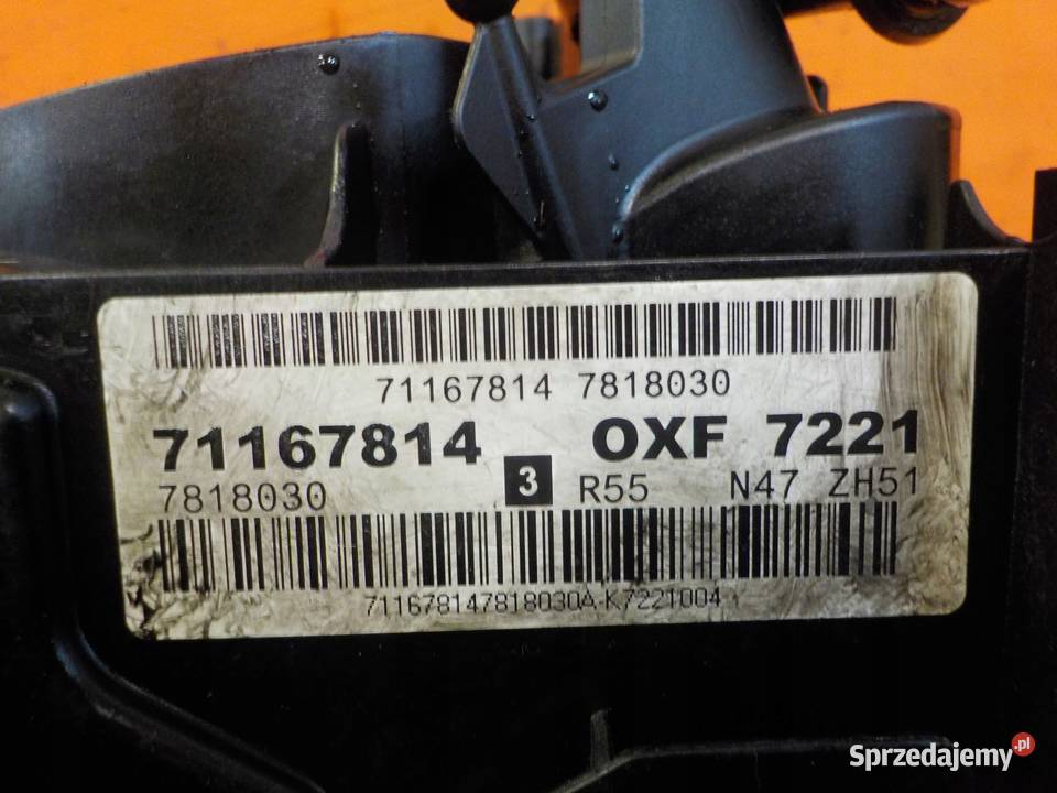 MINI COOPER R56 CLUBMAN 16 D 12r 111 pokrywa