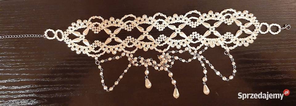 Niespotyka perłowa kolia Warszawa